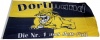 Fanflagge Dortmund Bulldogge - Die Nr. 1 aus dem Pott (150 x 90 cm): Flagge Dortmund Bulldogge - Die Nr. 1 aus dem Pott 